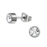 Round - 316L Surgical Grade Stainless Steel Stainless Steel Ear studs SD29106