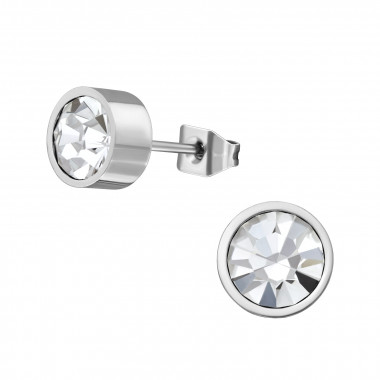 Round - 316L Surgical Grade Stainless Steel Stainless Steel Ear studs SD29107
