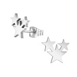 Star - 316L Surgical Grade Stainless Steel Stainless Steel Ear studs SD29838