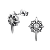 Gothic - 316L Surgical Grade Stainless Steel Stainless Steel Ear studs SD31649