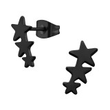 Stars - 316L Surgical Grade Stainless Steel Stainless Steel Ear studs SD31719