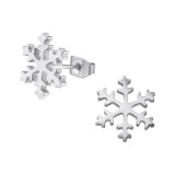 Snowflake - 316L Surgical Grade Stainless Steel Stainless Steel Ear studs SD31839