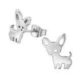 Deer - 316L Surgical Grade Stainless Steel Stainless Steel Ear studs SD44805