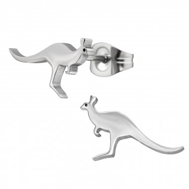 Kangaroo - 316L Surgical Grade Stainless Steel Stainless Steel Ear studs SD44824
