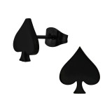 Ace - 316L Surgical Grade Stainless Steel Stainless Steel Ear studs SD45523 Ace - 316L Surgical Grade Stainless Steel Stainless Steel Ear studs SD45523