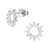 Sun - 316L Surgical Grade Stainless Steel Stainless Steel Ear studs SD45524