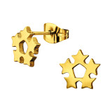 Stars - 316L Surgical Grade Stainless Steel Stainless Steel Ear studs SD45536