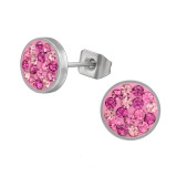 Round 8mm - 316L Surgical Grade Stainless Steel Stainless Steel Ear studs SD45677
