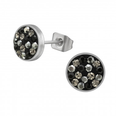 Round 8mm - 316L Surgical Grade Stainless Steel Stainless Steel Ear studs SD45679