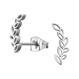 Leaf Branch - 316L Surgical Grade Stainless Steel Stainless Steel Ear studs SD46336