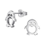 Penguin - 316L Surgical Grade Stainless Steel Stainless Steel Ear studs SD47384