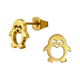 Penguin - 316L Surgical Grade Stainless Steel Stainless Steel Ear studs SD47385