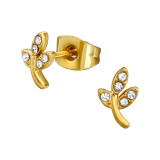 Leaves - 316L Surgical Grade Stainless Steel Stainless Steel Ear studs SD47395