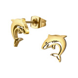 Shark - 316L Surgical Grade Stainless Steel Stainless Steel Ear studs SD47941