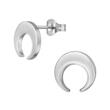 Crescent - 316L Surgical Grade Stainless Steel Stainless Steel Ear studs SD48137