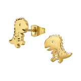 Dinosaur - 316L Surgical Grade Stainless Steel Stainless Steel Ear studs SD48162