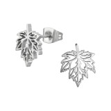 Leaf - 316L Surgical Grade Stainless Steel Stainless Steel Ear studs SD48165