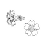 Flower - 316L Surgical Grade Stainless Steel Stainless Steel Ear studs SD48168