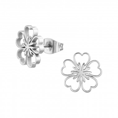 Flower - 316L Surgical Grade Stainless Steel Stainless Steel Ear studs SD48168