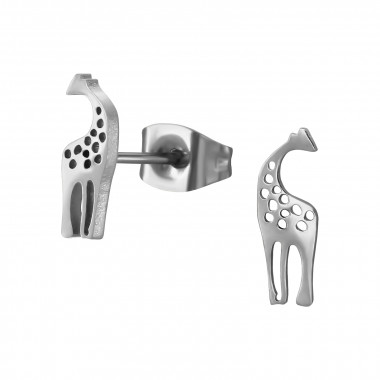 Giraffe - 316L Surgical Grade Stainless Steel Stainless Steel Ear studs SD48264