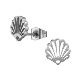 Shell - 316L Surgical Grade Stainless Steel Stainless Steel Ear studs SD48274