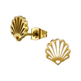 Shell - 316L Surgical Grade Stainless Steel Stainless Steel Ear studs SD48275
