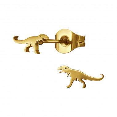 Tyrannosaurus - 316L Surgical Grade Stainless Steel Stainless Steel Ear studs SD48462