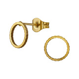 Circle - 316L Surgical Grade Stainless Steel Stainless Steel Ear studs SD48465