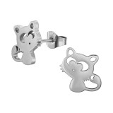 Fox - 316L Surgical Grade Stainless Steel Stainless Steel Ear studs SD49443 Fox - 316L Surgical Grade Stainless Steel Stainless Steel Ear studs SD49443
