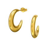 Half Hoop - 316L Surgical Grade Stainless Steel Stainless Steel Ear studs SD49778