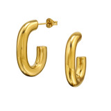 Cleo Hoop - 316L Surgical Grade Stainless Steel Stainless Steel Ear studs SD49789