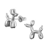 Balloon Dog - 316L Surgical Grade Stainless Steel Stainless Steel Ear studs SD49958