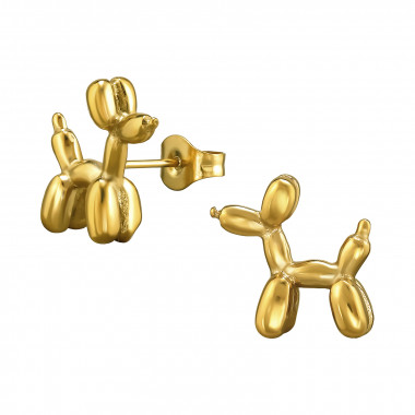 Balloon Dog - 316L Surgical Grade Stainless Steel Stainless Steel Ear studs SD49959