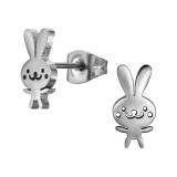 Little Bunny Miffy - 316L Surgical Grade Stainless Steel Stainless Steel Ear studs SD50041