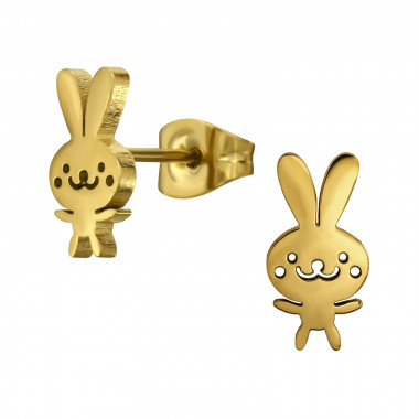 Little Bunny Miffy - 316L Surgical Grade Stainless Steel Stainless Steel Ear studs SD50042