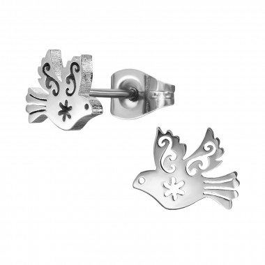 Pigeon - 316L Surgical Grade Stainless Steel Stainless Steel Ear studs SD50051