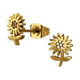 Sunflower - 316L Surgical Grade Stainless Steel Stainless Steel Ear studs SD50056