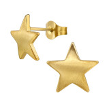 12mm Curved Star - 316L Surgical Grade Stainless Steel Stainless Steel Ear studs SD50135