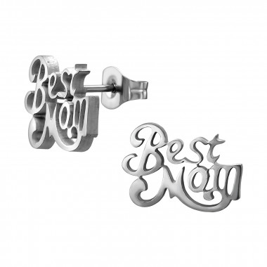 Best Mom - 316L Surgical Grade Stainless Steel Stainless Steel Ear studs SD50229