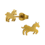 Horse - 316L Surgical Grade Stainless Steel Stainless Steel Ear studs SD50236