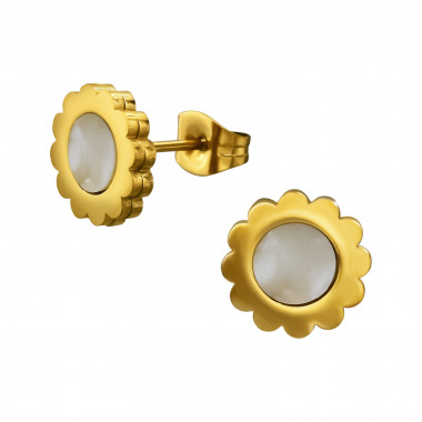 Flower - 316L Surgical Grade Stainless Steel Stainless Steel Ear studs SD50252