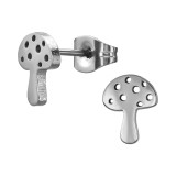 Mushroom - 316L Surgical Grade Stainless Steel Stainless Steel Ear studs SD50356