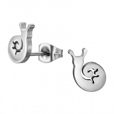 Snail - 316L Surgical Grade Stainless Steel Stainless Steel Ear studs SD50363