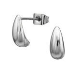 10mm Organic Drop - 316L Surgical Grade Stainless Steel Stainless Steel Ear studs SD51439