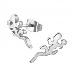Lizard - 316L Surgical Grade Stainless Steel Stainless Steel Ear studs SD5836 Lizard - 316L Surgical Grade Stainless Steel Stainless Steel Ear studs SD5836