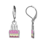Birthday Cake Lever Back - 316L Surgical Grade Stainless Steel  SD51461