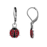 Ladybug Lever Back - 316L Surgical Grade Stainless Steel  SD51475