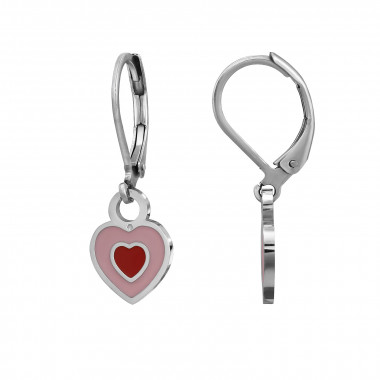 Heart Lever Back - 316L Surgical Grade Stainless Steel  SD51479