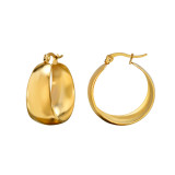 25mm - 316L Surgical Grade Stainless Steel Stainless Steel Earrings SD49786