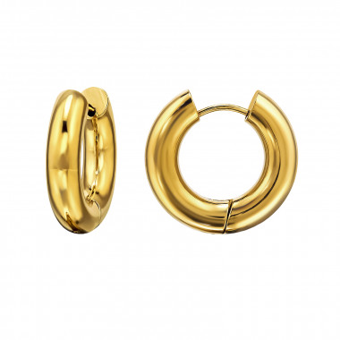 Huggies - 316L Surgical Grade Stainless Steel Stainless Steel Earrings SD49797